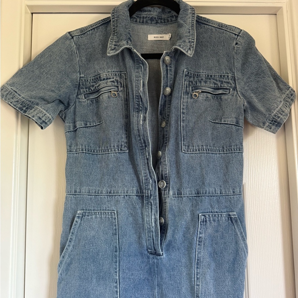 Mod Ref Jean Jumpsuit - Picture 4 of 14